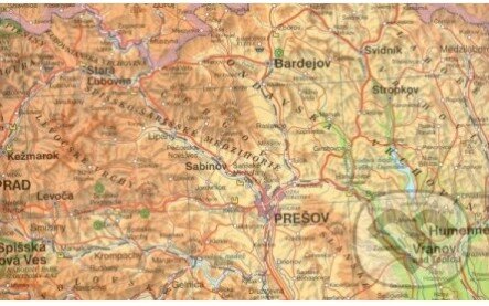 Slovensko 1:500 000 (SHOCart). SHOCart, 2017 Slovensko 1:500 000 (SHOCart). SHOCart, 2017