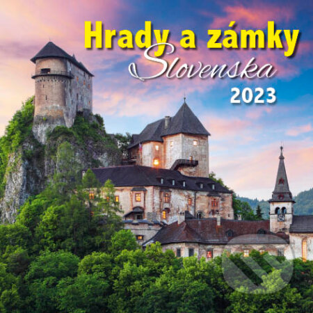 Nástenný kalendár Hrady a zámky Slovenska 2023, Spektrum grafik, 2022