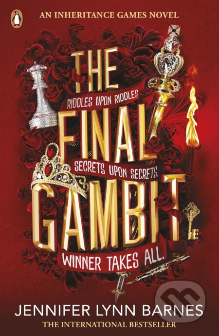 Kniha: The Final Gambit (Jennifer Lynn Barnes). Penguin Books, 2022 Kniha: The Final Gambit (Jennifer Lynn Barnes). Penguin Books, 2022