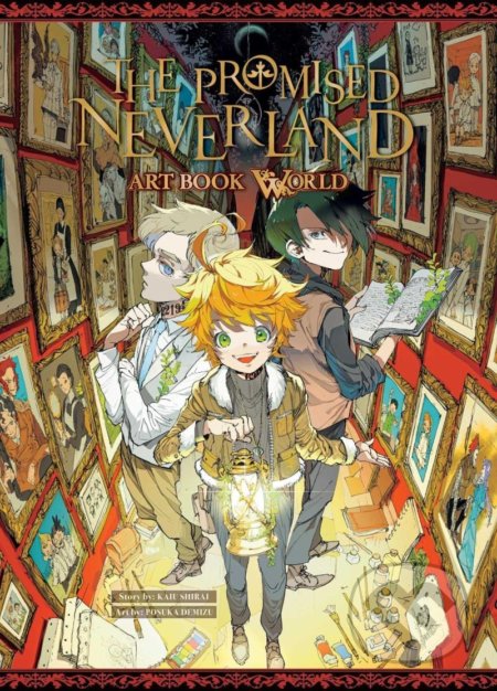 Kniha: The Promised Neverland: Art Book World (Kaiu Širai). Viz Media, 2022 Kniha: The Promised Neverland: Art Book World (Kaiu Širai). Viz Media, 2022