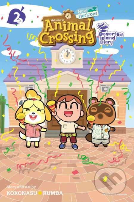 Kniha: Animal Crossing: New Horizons 2 (Kokonasu Rumba). Viz Media, 2022 Kniha: Animal Crossing: New Horizons 2 (Kokonasu Rumba). Viz Media, 2022
