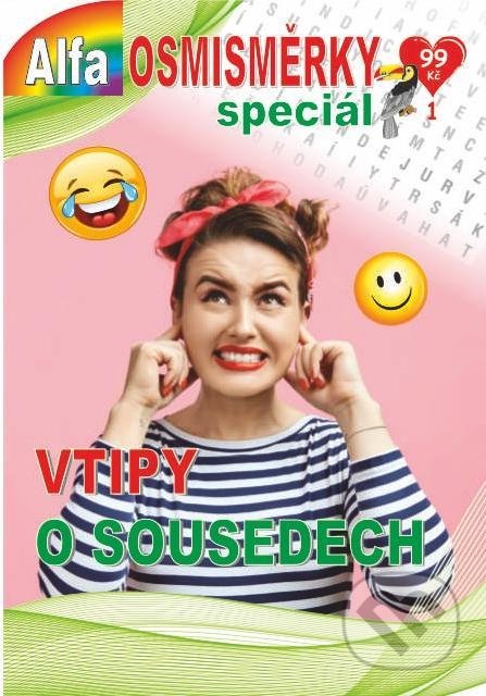 Kniha: Osmisměrky speciál 1/2022 - Vtipy o sousedech (Alfasoft). Alfasoft, 2022 Kniha: Osmisměrky speciál 1/2022 - Vtipy o sousedech (Alfasoft). Alfasoft, 2022