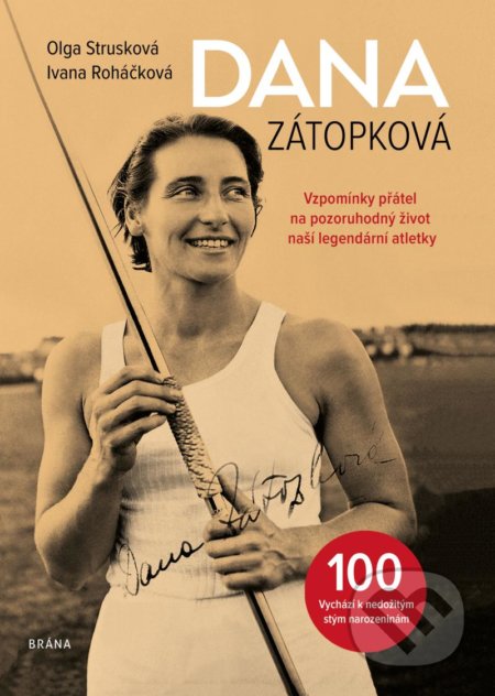 Kniha: Dana Zátopková (Ivana Roháčková a Olga Strusková). Brána, 2022 Kniha: Dana Zátopková (Ivana Roháčková a Olga Strusková). Brána, 2022