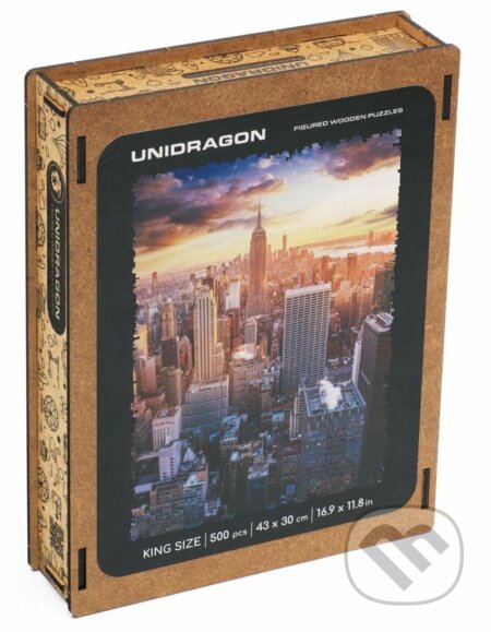 Puzzle: Ranní New York L (Unidragon). Unidragon, 2022 Puzzle: Ranní New York L (Unidragon). Unidragon, 2022