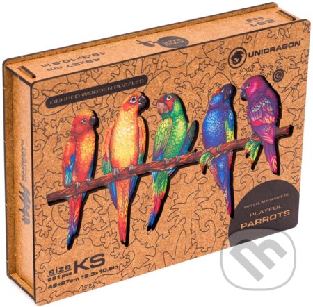 Puzzle: Papagáje L (Unidragon). Unidragon, 2022 Puzzle: Papagáje L (Unidragon). Unidragon, 2022