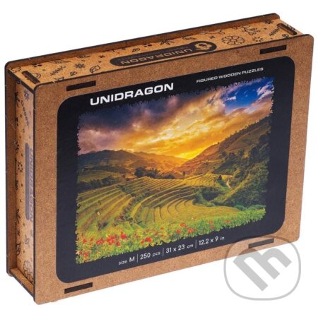 Puzzle: Ryžové pole L (Unidragon). Unidragon, 2022 Puzzle: Ryžové pole L (Unidragon). Unidragon, 2022