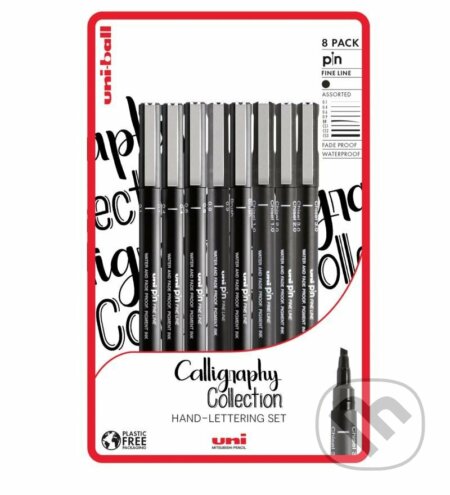 Uni Pin Sada linerů - Caligraphy 8 ks (OFFICE LINE). OFFICE LINE Uni Pin Sada linerů - Caligraphy 8 ks (OFFICE LINE). OFFICE LINE