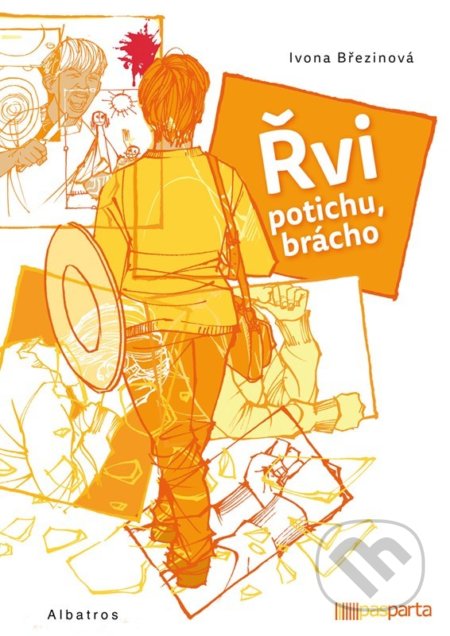 Kniha: Řvi potichu, brácho (Ivona Březinová). Albatros CZ, 2022 Kniha: Řvi potichu, brácho (Ivona Březinová). Albatros CZ, 2022