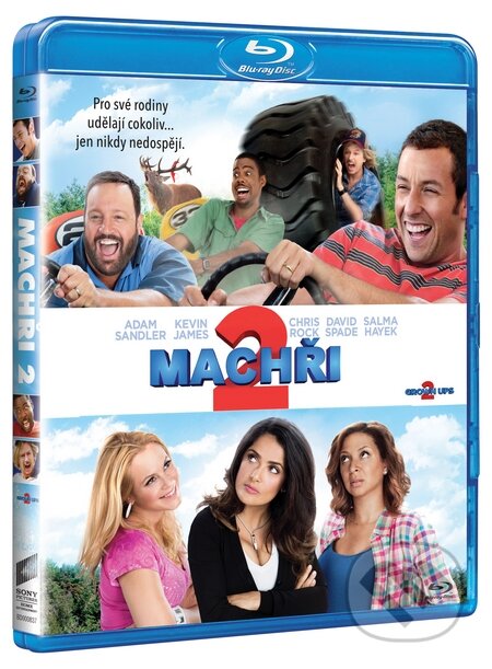 Film: Machři 2 (Dennis Dugan) (Blu-ray). Bonton Film, 2013 Film: Machři 2 (Dennis Dugan) (Blu-ray). Bonton Film, 2013