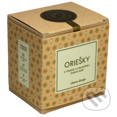 Kávy a čaje: Oriešky v tmavej a mliečnej čokoláde (Cafepoint). Cafepoint, 2013 Kávy a čaje: Oriešky v tmavej a mliečnej čokoláde (Cafepoint). Cafepoint, 2013