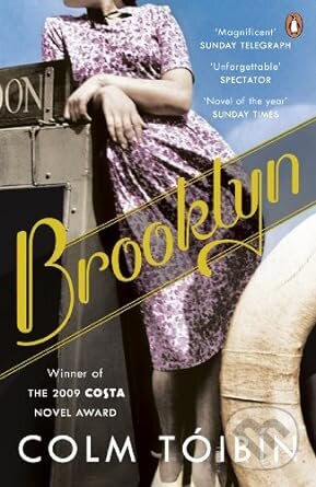 Kniha: Brooklyn (Colm Tóibín). Penguin Books, 2010 Kniha: Brooklyn (Colm Tóibín). Penguin Books, 2010
