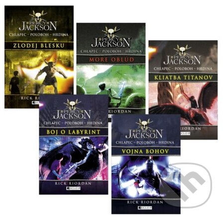 Kniha: Séria Percy Jackson (komplet) (Rick Riordan). Fragment Kniha: Séria Percy Jackson (komplet) (Rick Riordan). Fragment