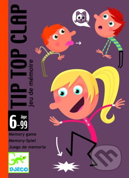 Spoločenská hra: Tip top clap (Djeco). Djeco, 2019 Spoločenská hra: Tip top clap (Djeco). Djeco, 2019