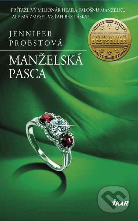 Kniha: Manželská pasca (Jennifer Probst). Ikar, 2014 Kniha: Manželská pasca (Jennifer Probst). Ikar, 2014