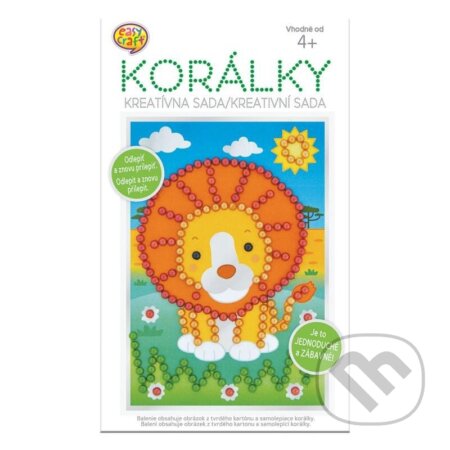 Spoločenská hra: Kreativni sada Obrázek z korálků - Lev (Argus). Argus, 2022 Spoločenská hra: Kreativni sada Obrázek z korálků - Lev (Argus). Argus, 2022