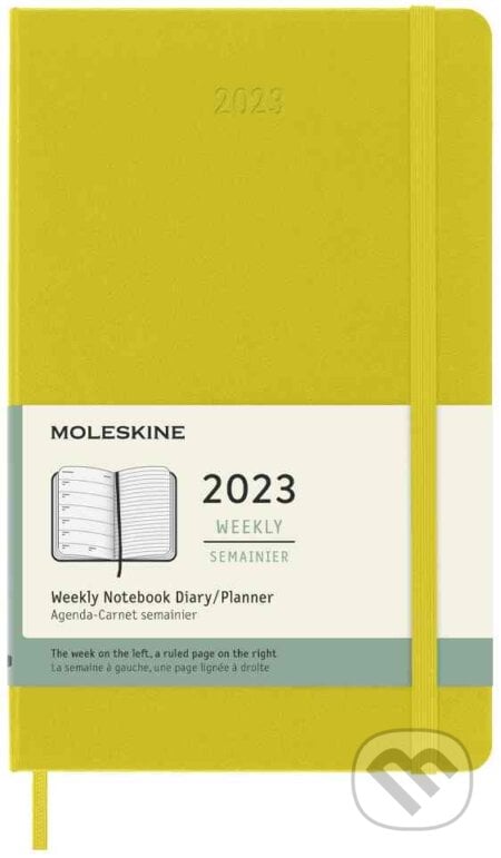 Moleskine – 12-mesačný plánovací žltý diár 2023, Moleskine, 2022