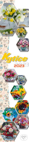 Kytice 2023 - nástěnný kalendář, ERVÍN BURDA, 2022