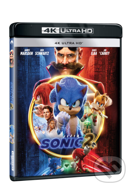 Film: Ježek Sonic 2 Ultra HD Blu-ray (Jeff Fowler) (UltraHDBlu-ray). Magicbox, 2022 Film: Ježek Sonic 2 Ultra HD Blu-ray (Jeff Fowler) (UltraHDBlu-ray). Magicbox, 2022