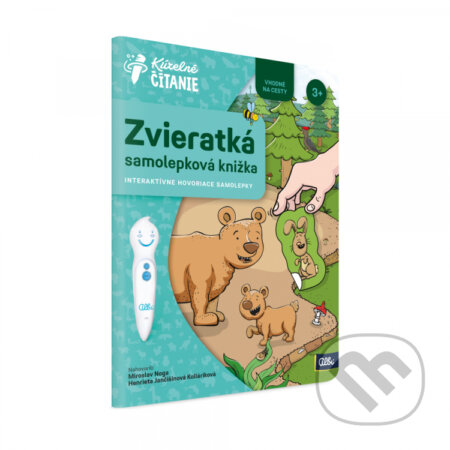 Kniha: Kúzelné čítanie: Samolepková knížka - Zvieratá (Albi). Albi, 2022 Kniha: Kúzelné čítanie: Samolepková knížka - Zvieratá (Albi). Albi, 2022