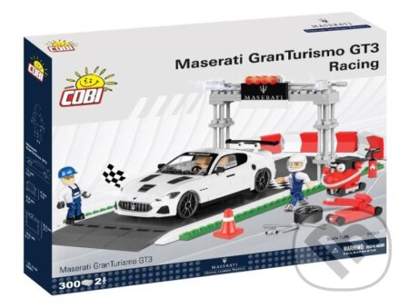 Společenská hra: Stavebnice COBI - MASERATI GRAN TURISMO GT3 Racing (Magic Baby s.r.o.). Magic Baby s.r.o., 2020 Společenská hra: Stavebnice COBI - MASERATI GRAN TURISMO GT3 Racing (Magic Baby s.r.o.). Magic Baby s.r.o., 2020