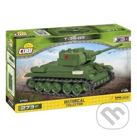 Spoločenská hra: Stavebnice COBI II WW T-34/85, 1:48 (Magic Baby s.r.o.). Magic Baby s.r.o., 2020 Spoločenská hra: Stavebnice COBI II WW T-34/85, 1:48 (Magic Baby s.r.o.). Magic Baby s.r.o., 2020
