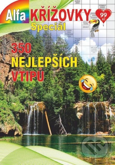 Kniha: Křížovky speciál 1/2022 - 350 nejlepších vtipů (Alfasoft). Alfasoft, 2022 Kniha: Křížovky speciál 1/2022 - 350 nejlepších vtipů (Alfasoft). Alfasoft, 2022