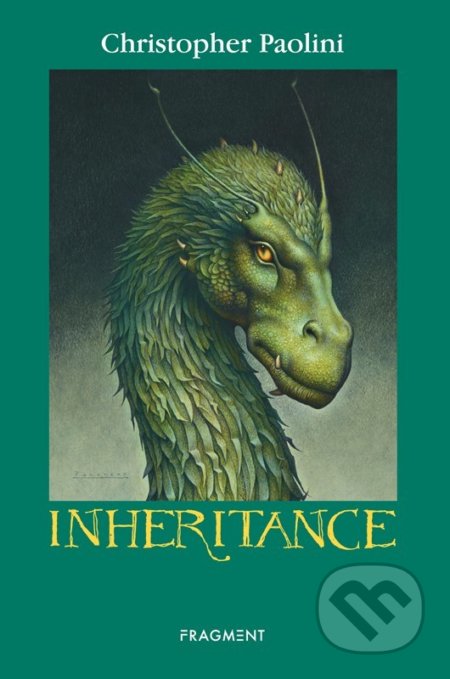 Kniha: Inheritance (český) (Christopher Paolini). Nakladatelství Fragment, 2022 Kniha: Inheritance (český) (Christopher Paolini). Nakladatelství Fragment, 2022