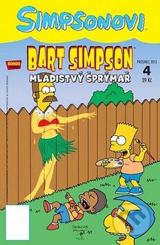 Kniha: Bart Simpson: Mladistvý šprýmař (Matt Groening). Crew, 2013 Kniha: Bart Simpson: Mladistvý šprýmař (Matt Groening). Crew, 2013