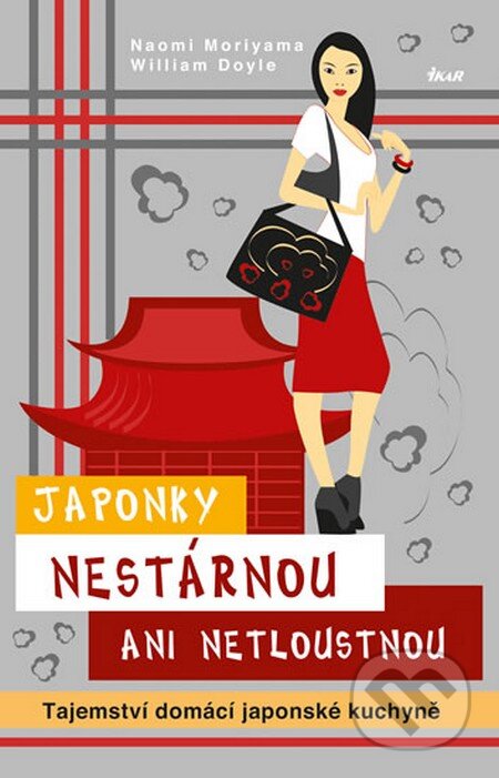 Kniha: Japonky nestárnou ani netloustnou (Naomi Moriyama a William Doyle). Ikar CZ, 2014 Kniha: Japonky nestárnou ani netloustnou (Naomi Moriyama a William Doyle). Ikar CZ, 2014