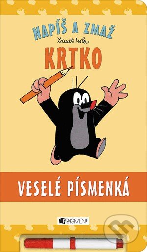 Kniha: Krtko – Veselé písmenká (Zdeněk Miler). Fragment, 2014 Kniha: Krtko – Veselé písmenká (Zdeněk Miler). Fragment, 2014