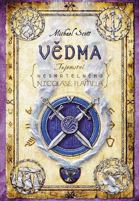 Kniha: Vědma (Michael Scott). Knižní klub, 2014 Kniha: Vědma (Michael Scott). Knižní klub, 2014