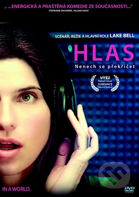 Film: Hlas (Lake Bell) (). Bonton Film, 2014 Film: Hlas (Lake Bell) (). Bonton Film, 2014