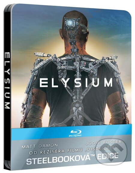 Film: Elysium limitovaný box s knihou (Neill Blomkamp) (Blu-ray). Bonton Film, 2014 Film: Elysium limitovaný box s knihou (Neill Blomkamp) (Blu-ray). Bonton Film, 2014