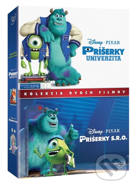 Film: Príšerky kolekcia 1.-2. (Dan Scanlon) (DVD). Magicbox, 2014 Film: Príšerky kolekcia 1.-2. (Dan Scanlon) (DVD). Magicbox, 2014