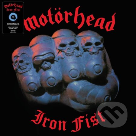 Motörhead: Iron Fist (Black & Blue Swirl ) LP - Motörhead, Hudobné albumy, 2022