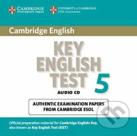 Audiokniha: Cambridge Key English Test 5: Audio CD (Cambridge University Press). Cambridge University Press Audiokniha: Cambridge Key English Test 5: Audio CD (Cambridge University Press). Cambridge University Press