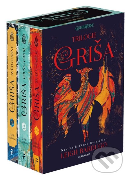 Kniha: Griša (BOX) (Leigh Bardugo). Nakladatelství Fragment, 2022 Kniha: Griša (BOX) (Leigh Bardugo). Nakladatelství Fragment, 2022