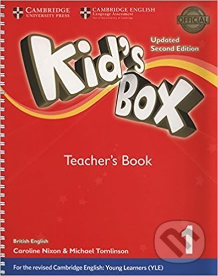 Kniha: Kid´s Box 1: Teacher´s Book British English,Updated 2nd Edition (Lucy Frino). Cambridge University Press, 2017 Kniha: Kid´s Box 1: Teacher´s Book British English,Updated 2nd Edition (Lucy Frino). Cambridge University Press, 2017