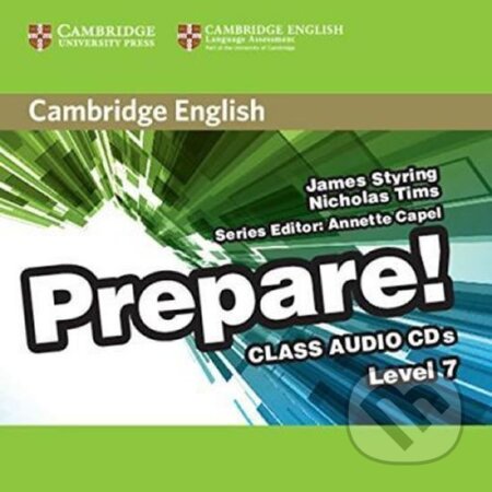 Prepare 7/B2: Class Audio: CDs (3) - James Styring, Cambridge University Press, 2015