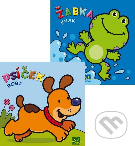 Kniha: Psíček Bobi + Žabka Kvak (kolekcia 2 leporiel) (Príroda). Príroda, 2014 Kniha: Psíček Bobi + Žabka Kvak (kolekcia 2 leporiel) (Príroda). Príroda, 2014