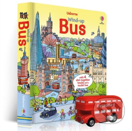 Kniha: Wind-up Bus (Fiona Watt). Usborne, 2013 Kniha: Wind-up Bus (Fiona Watt). Usborne, 2013