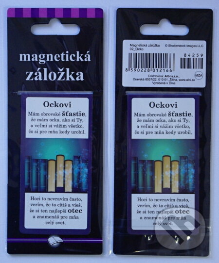 Magnetická záložka: Ocko (Albi). Albi, 2014 Magnetická záložka: Ocko (Albi). Albi, 2014