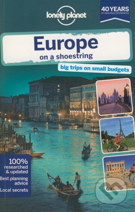 Kniha: Europe on a Shoestring (Tom Masters a kolektív). Lonely Planet, 2013 Kniha: Europe on a Shoestring (Tom Masters a kolektív). Lonely Planet, 2013