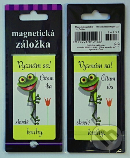 Magnetická záložka: Žabiak (Albi). Albi, 2014 Magnetická záložka: Žabiak (Albi). Albi, 2014