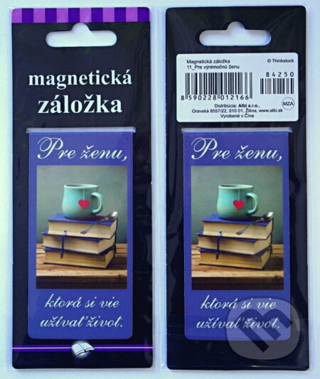 Magnetická záložka: Pre výnimočnú ženu (Albi). Albi, 2014 Magnetická záložka: Pre výnimočnú ženu (Albi). Albi, 2014