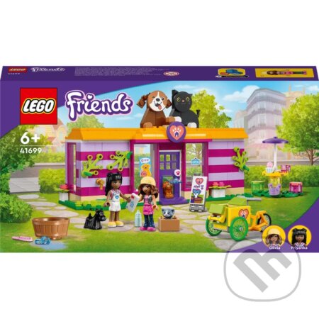 Spoločenská hra: LEGO® Friends 41699 Kaviarnička pre zatúlané zvieratká (LEGO). LEGO, 2022 Spoločenská hra: LEGO® Friends 41699 Kaviarnička pre zatúlané zvieratká (LEGO). LEGO, 2022