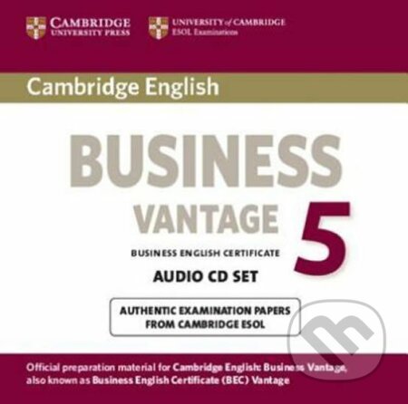 Audiokniha: Cambridge BEC 5 Vantage: Audio CD (Cambridge University Press). Cambridge University Press, 2012 Audiokniha: Cambridge BEC 5 Vantage: Audio CD (Cambridge University Press). Cambridge University Press, 2012