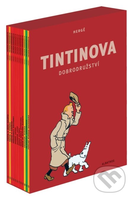 Kniha: Tintinova dobrodružství: kompletní vydání 1-12 (Hergé). Albatros CZ, 2022 Kniha: Tintinova dobrodružství: kompletní vydání 1-12 (Hergé). Albatros CZ, 2022
