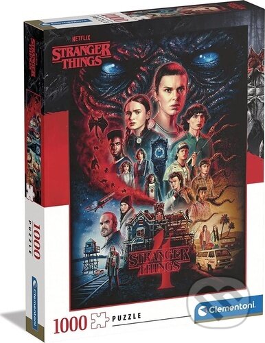 Puzzle: Puzzle Netflix: Stranger Things 4.série (Clementoni). Clementoni, 2022 Puzzle: Puzzle Netflix: Stranger Things 4.série (Clementoni). Clementoni, 2022