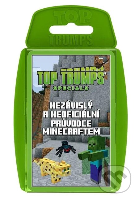 Spoločenská hra: TOP TRUMPS Minecraft CZ (Winning Moves). Winning Moves, 2022 Spoločenská hra: TOP TRUMPS Minecraft CZ (Winning Moves). Winning Moves, 2022